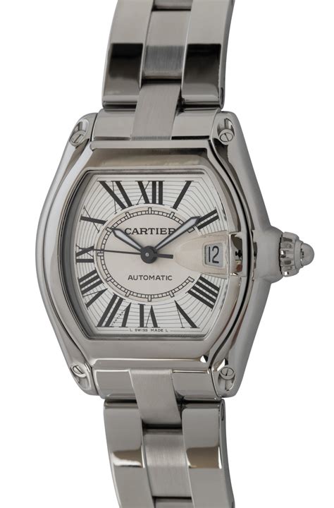 cartier roadster diamond replica|used cartier roadster for sale.